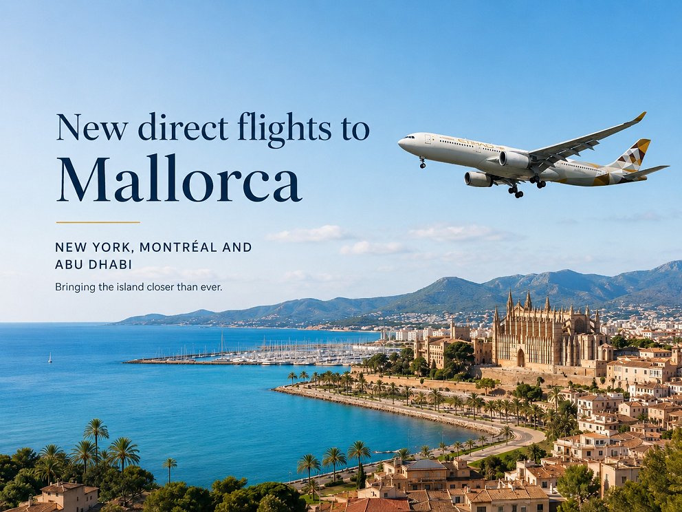 New direct flights from Canada, New York and Abu Dhabi